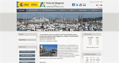 Desktop Screenshot of portovilagarcia.es